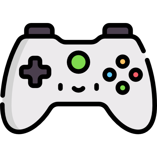 Um controle de video game branco